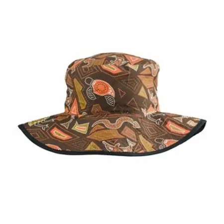BANZ Bucket Hat Brown Girrakool