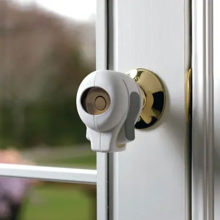 Door Knob Lock 2 Pack S352 Clear