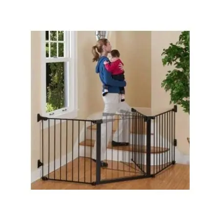 Auto Close Configure Gate Black G3001