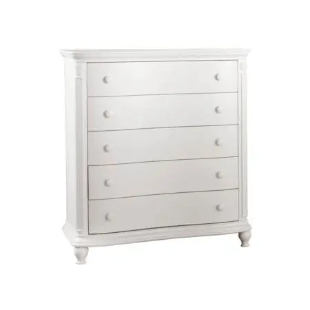 Gardena 5 Drawer Chest  White CG1805