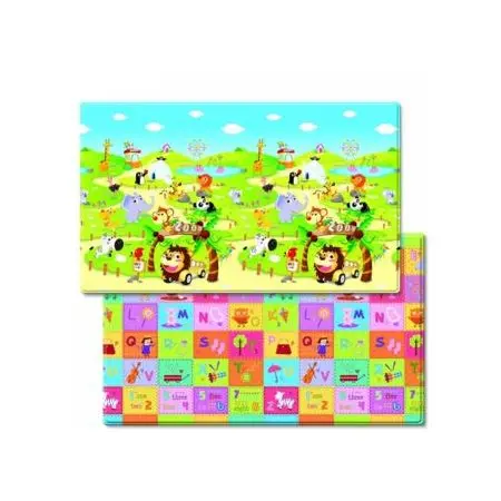 Eco-friendly Kids Play Mat Zoo Large