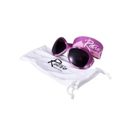 Baby Retro Wrap Around Sunglasses Pink Diva