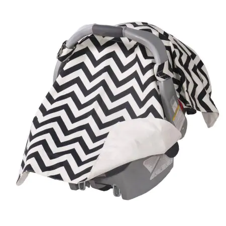 Infant Car Seat Veil with Shade
