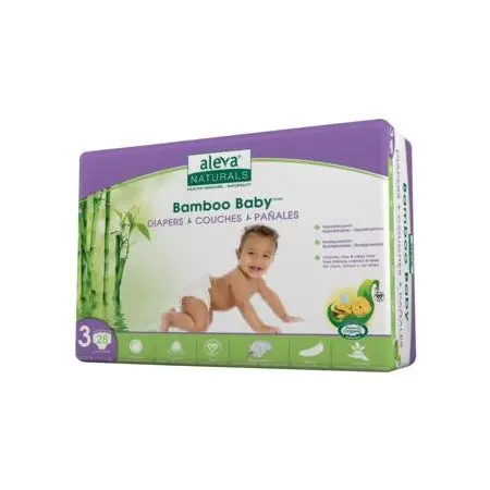 Bamboo Baby Diapers Size 3 37848