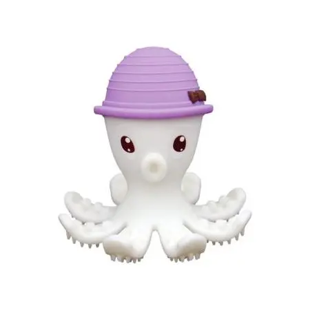 Octopus Teether Toy Lilac