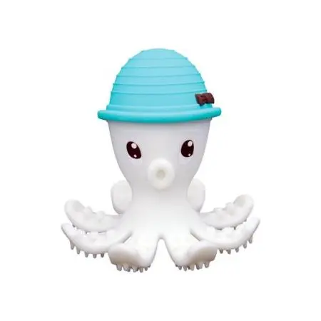 Octopus Teether Toy Powder Blue