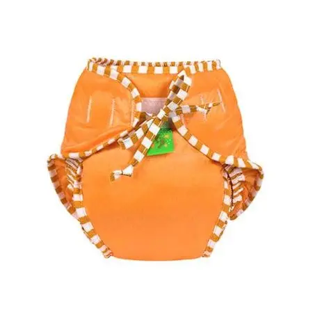 Reusable Swimsuit Diaper Orange