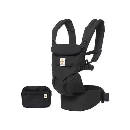 4 Position Omni 360 Baby Carrier Pure Black