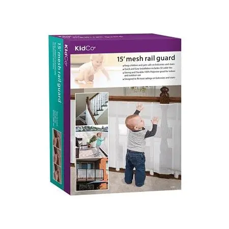 15 Feet Mesh Rail Guard White S305