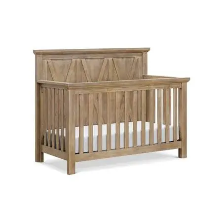Emory Farmhouse 4 in 1 Convertible Crib Driftwood
