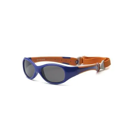 Explorer Sun Glasses Navy and Orange