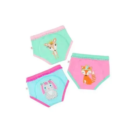 Organic Potty Training Pants Set Woodland Princess