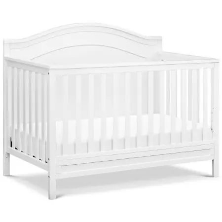 Charlie 4 in 1 Convertible Crib White