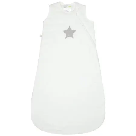 Quilted Bamboo Sleep Bag Star Ivory 1 TOG BB22606IS