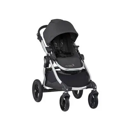 City Select Stroller Silver Frame Jet