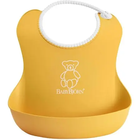 BabyBjorn Baby Bib - Powder Yellow