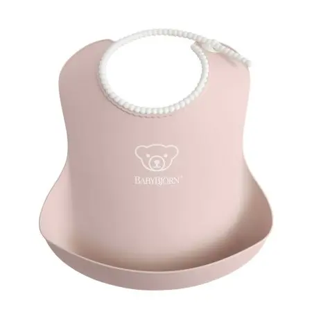 BabyBjorn Baby Bib - Powder Pink