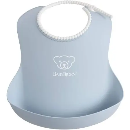 BabyBjorn Baby Bib - Powder Blue