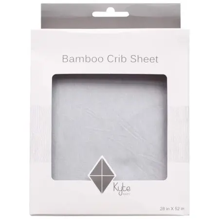 Bamboo Crib Sheet - Storm