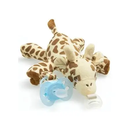 Ultra Soft Snuggle Pacifier Giraffe