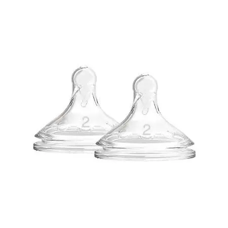 Options Wide Neck Level 2 Nipple 2 Pack WN2201-P3