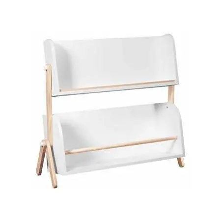 Tally Storage n Bookshelf White Washed Natural