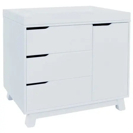 Hudson 3 Drawer Changer Dresser White