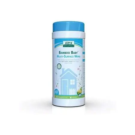 Bamboo Baby Multi-Surface Wipes 60ct 