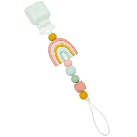 Darling Pacifier Clip - Rainbow