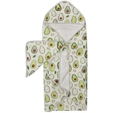 Hooded Towel Set Avocado