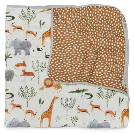 Muslin Quilt - Safari Jungle