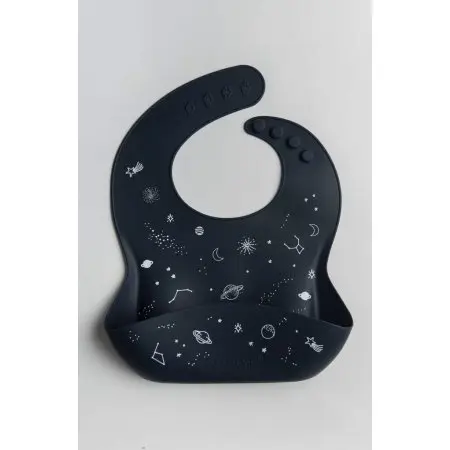 Silicone Bib - Space