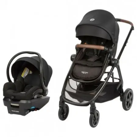 Zelia Max 5-in-1 Modular Travel System - Basalt Black