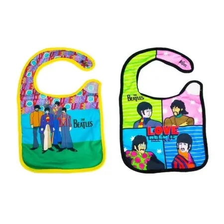 2 Pack Bibs - The Beatles All You Need Is Love