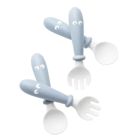 Spoon And Fork 4 Pack - Grey