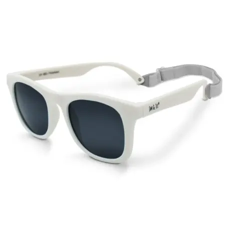 Jan & Jul Urban Xplorer Sunglasses Classic Black Lenses White