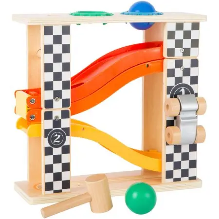Small Foot - Rally Hammering Marble Run 10601 4020972106018