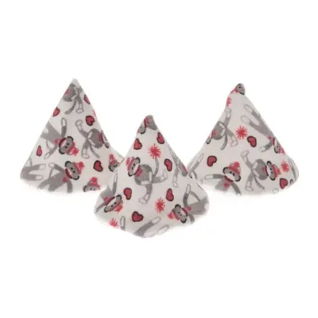 Beba Bean Peepee Teepee 5 Pack Sock Monkey White