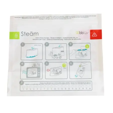 bbluv - Drop - Steam - Microwave Quick-Steam Sterilizer Bags BBL-B0181 842084000435
