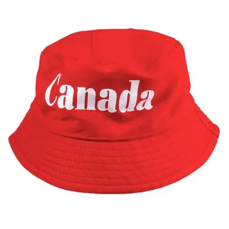 CTG - Canada Bucket Hat-Red, Kid Size, age 5-7 62325 062823623255 TJSKIDS.COM
