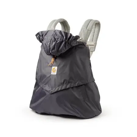 ergobaby - Rain and Wind Cover - Charcoal WCRWCHAR 191653006409 tjskids.com
