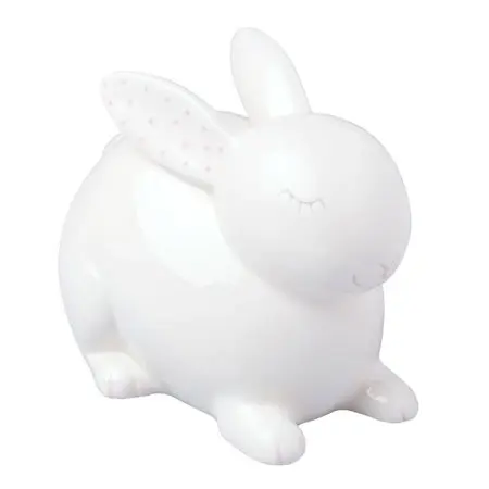 Pearhead Ceramic Bunny Piggy Bank PH-83070 698904830702 tjskids.com