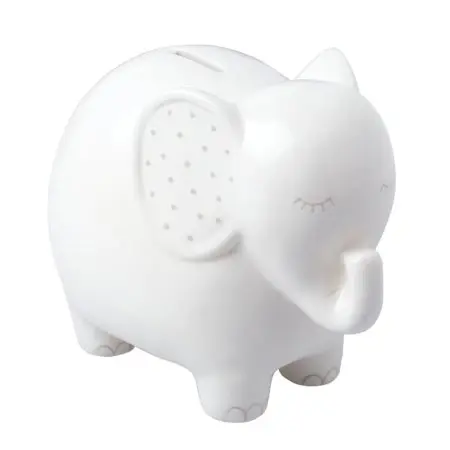 Ceramic Elephant Piggy Bank