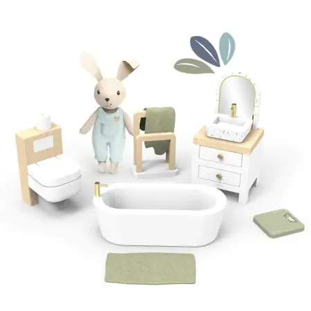 Speedy Monkey Doll House Bathroom