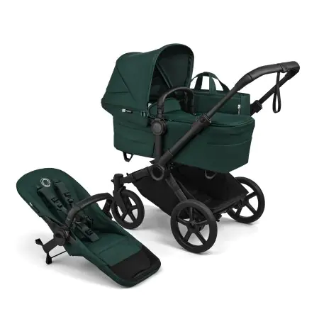 Donkey 6 Mono Stroller Black/Fern Green