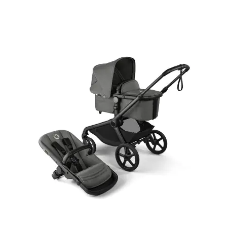 Bugaboo Kangaroo Seat Complete Black/Moon Grey