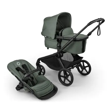 Bugaboo Kangaroo Seat Complete Black/Forest Green