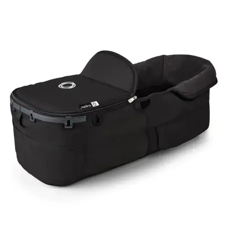 Kangaroo Pram Body Fabric Complete Midnight Black