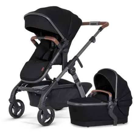 Wave 3 Stroller + PIPA Infant Seat Bundle - Licorice