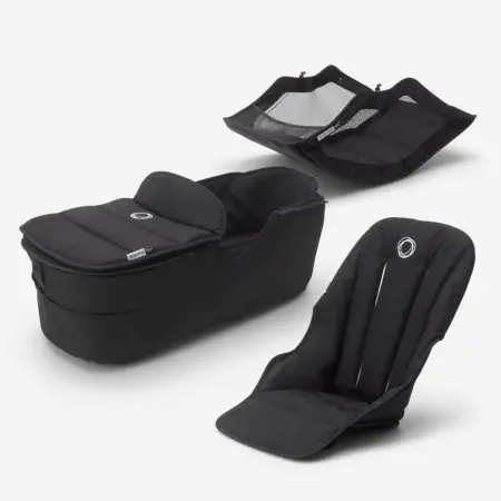 Bugaboo 2019 Box 2 Fox Style Set - Black 238255ZW01	8717447112778 Tjskids.com